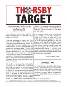 Thorsby Target - 2021.08.20