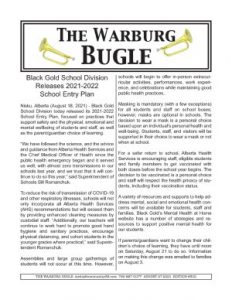 Warburg Bugle - 2021.08.27