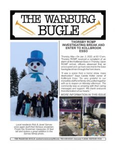 Warburg Bugle - 2022.01.07