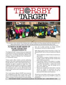 Thorsby Target - 2022.04.01