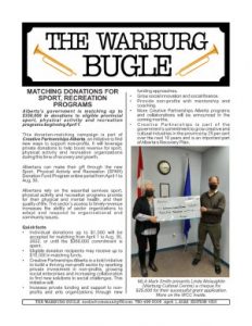 Warburg Bugle - 2022.04.01