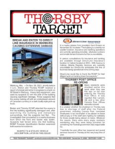 Thorsby Target - 2021.12.03
