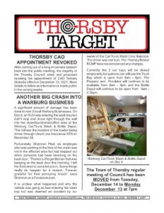 Thorsby Target - 2021.12.10