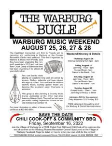 Warburg Bugle - 2022.08.19