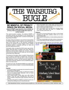 Warburg Bugle - 2022.09.02
